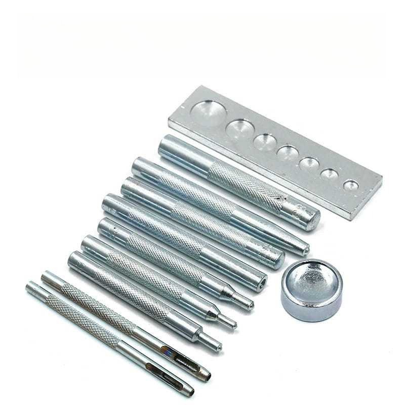 Rivet Setter Tool - 11-częściowy zestaw narzędzi do montażu nitów