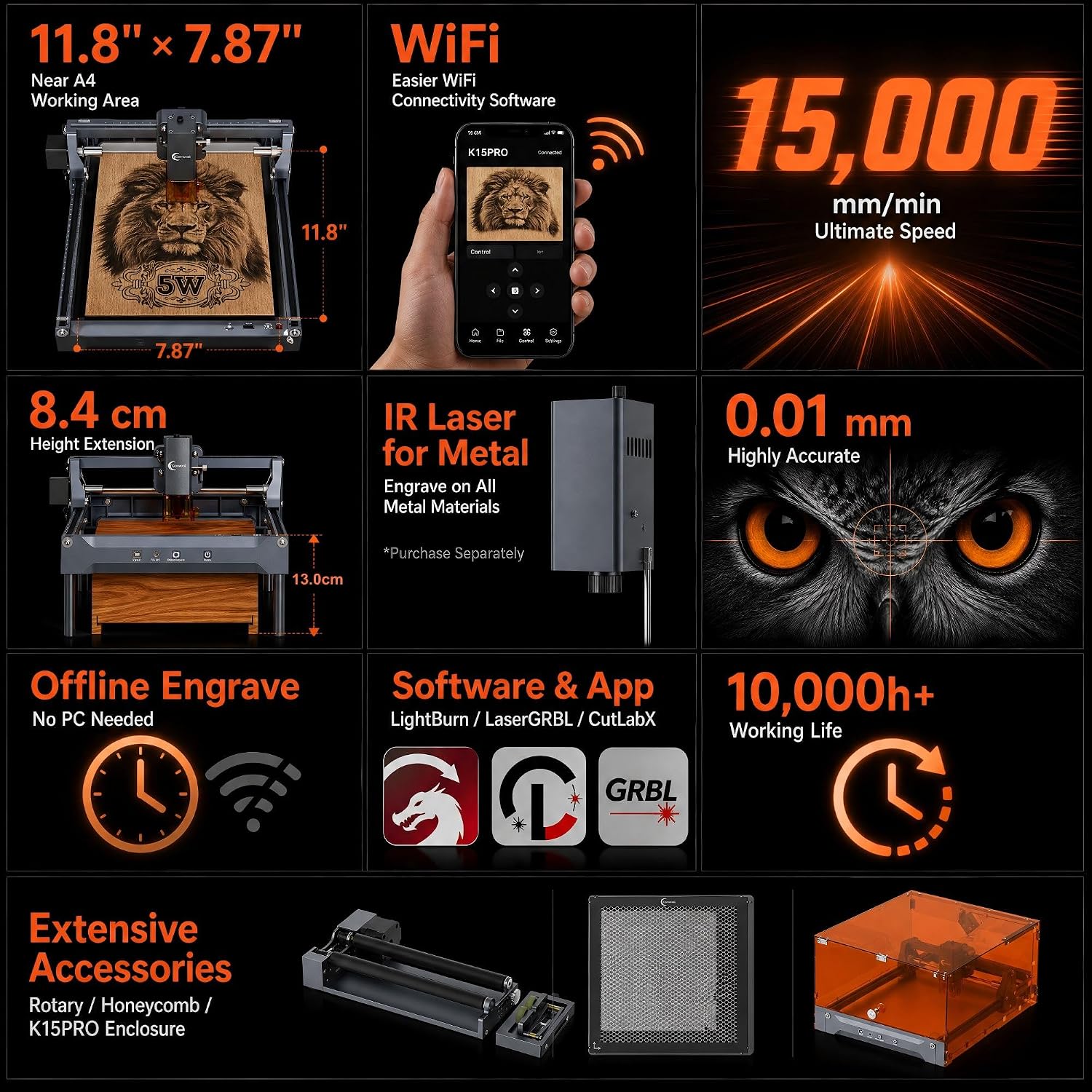 K15 Pro – laserowa maszyna do  – Leatherwork Machine recenzja i cena