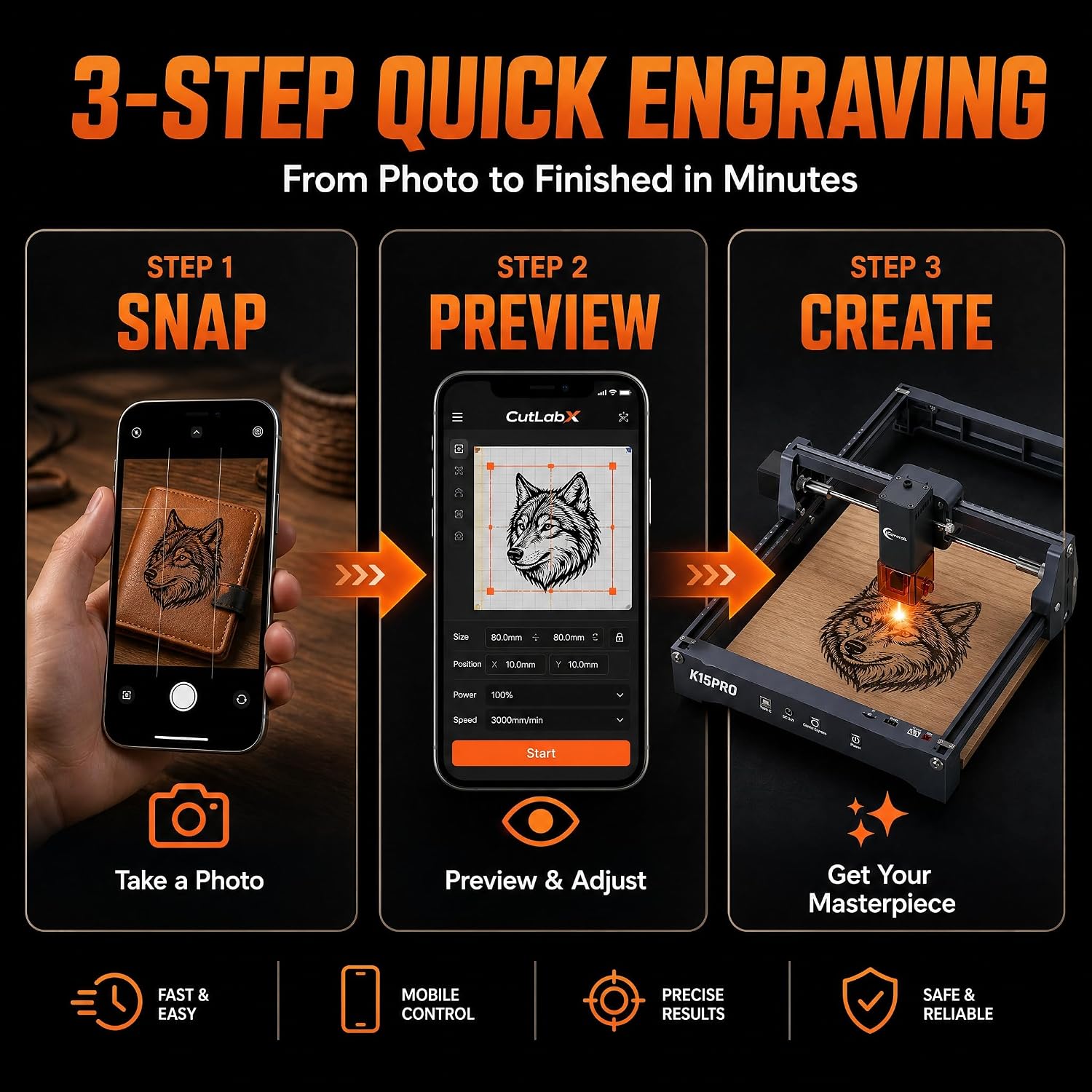 K15 Pro – laserowa maszyna do  – Leatherwork Machine recenzja i cena