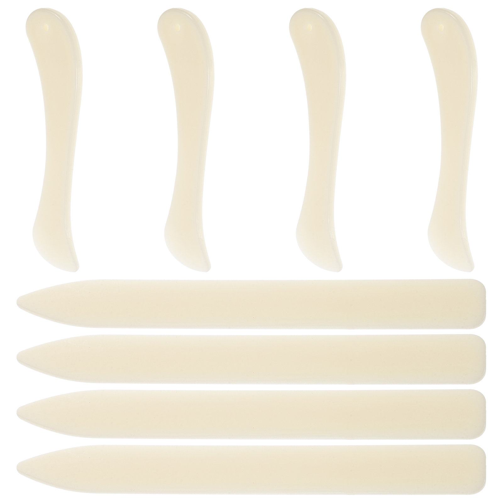 8 szt. Plastikowe bigle do pap – Bone Folder Tool recenzja i cena