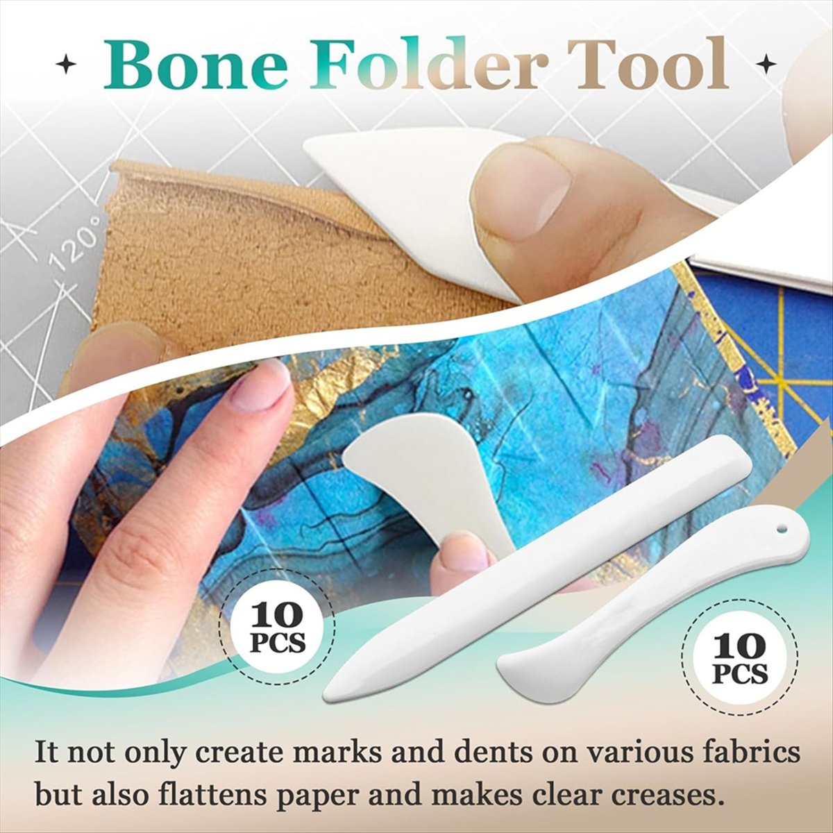 【Bestseller】20 szt. narzędzie  – Bone Folder Tool recenzja i cena